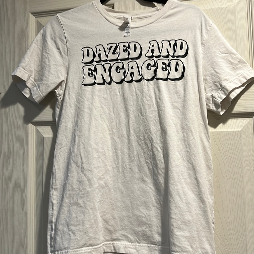 dazed and engaged bride shirt